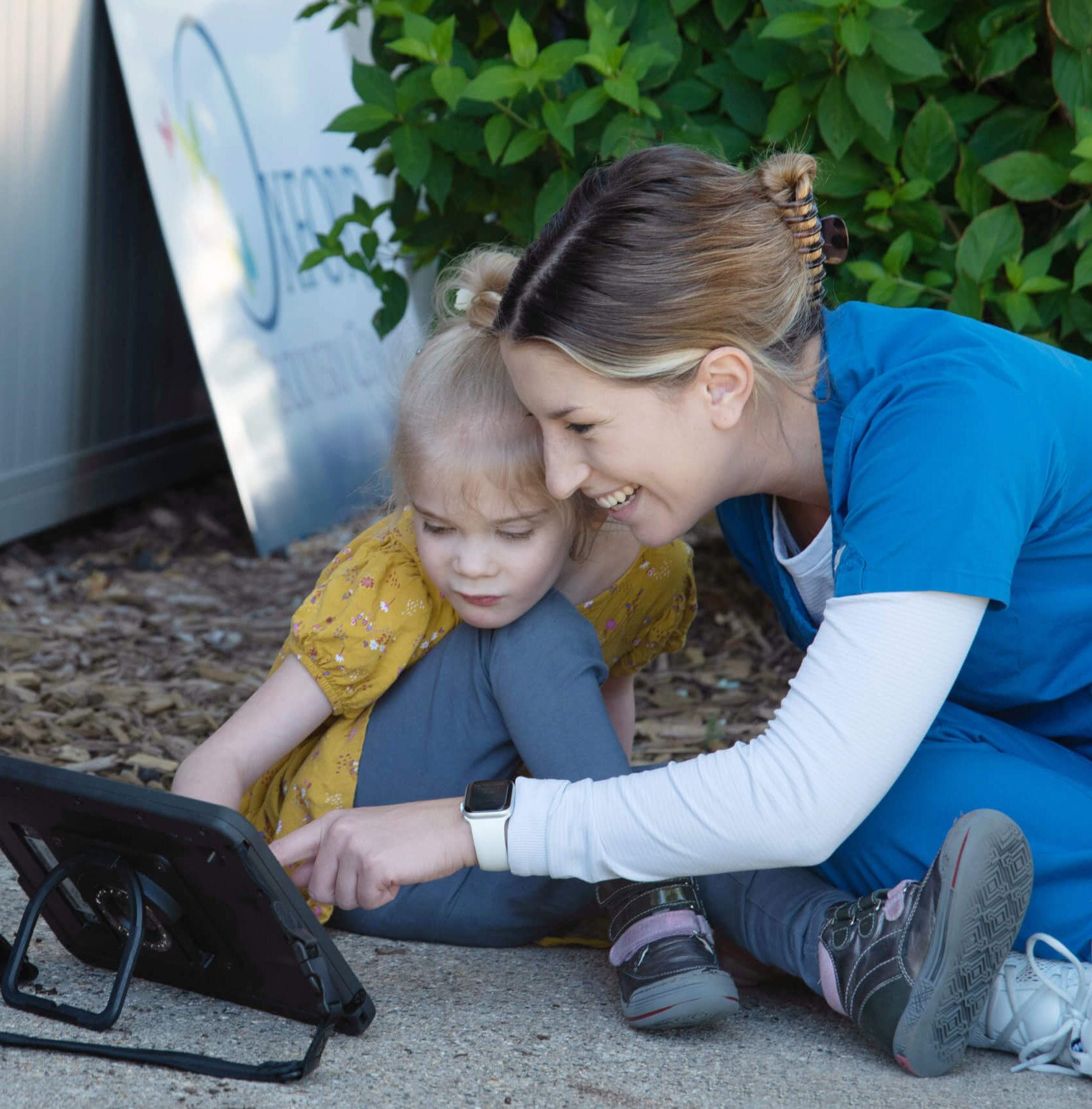 Speech Therapy Outside Talker