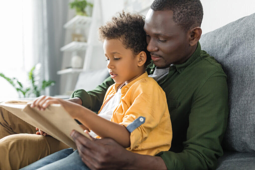 Reading to your child helps prevent delayed development. 